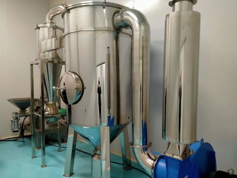 Shaanxi Baisifu Biological Engineering Co., Ltd. linea di produzione in fabbrica