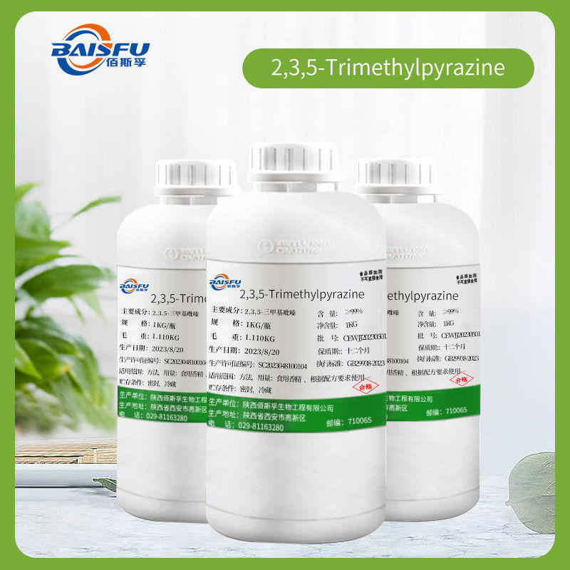 Trimethyl Pyrazine Monomer Flavor 2,3,5-Trimethylpyrazine Cas 14667-55-1