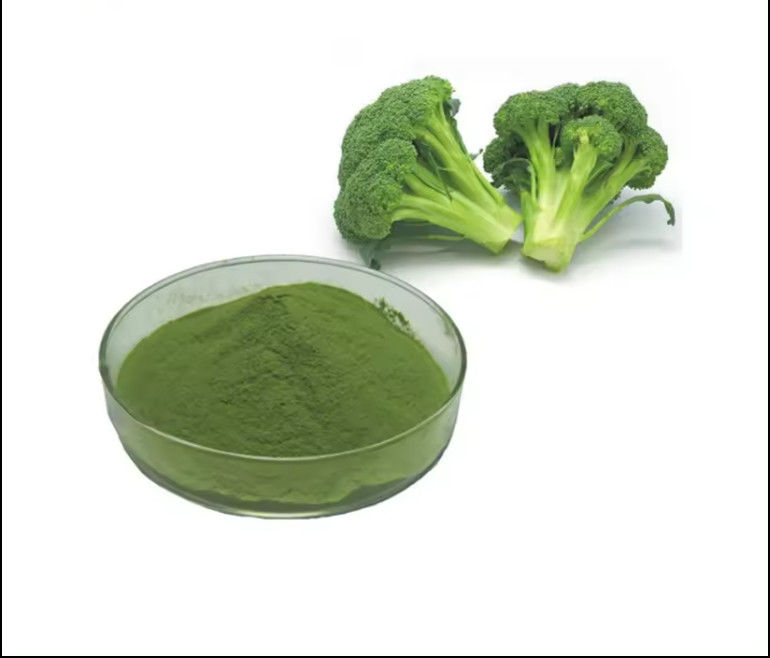 100% Pure Freeze Dried Vegetable Broccoli  Powder  for Pharmaceutical Nutraceutical Private Label