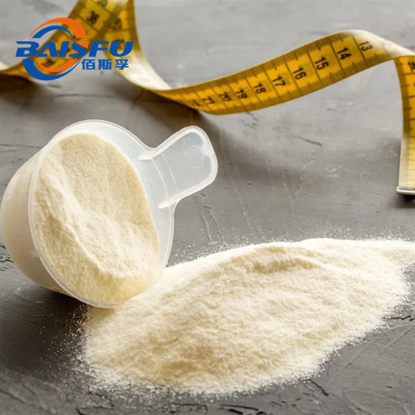 Xi`An Baisfu National standard Top Quality Whey Protein Light yellow fine powder Used In Sports nutrition supplements And Health Care Product