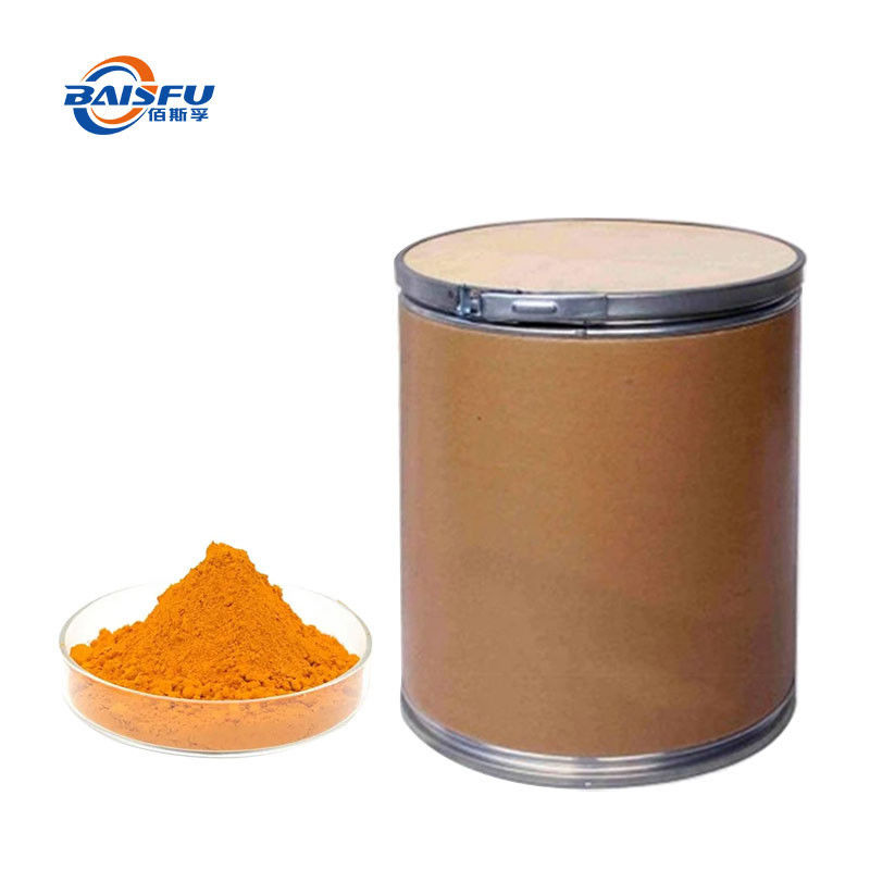 Baisfu Hot Selling Fresh Yellow Curcumin P.E. Yellow Powder coloring Turmeric / Curcumin Natural Pigment Food Flavo Curcumin extract  CAS 458-37-7 Used In Cosmetics