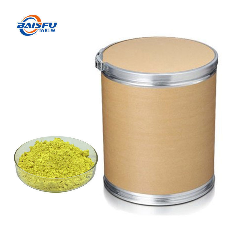 Baisfu New Peanut Shell Extract Powder Yellow flavonoid CAS:491-70-3  yellow powder High quality Top Luteolin used in cosmetics