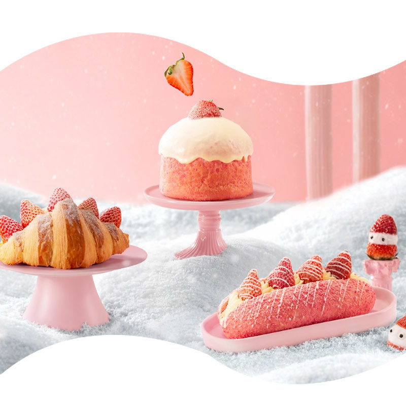 Baisfu Top Quality Light Red Powder Pure Natural Organic Strawberry Freeze Dried Powder 100% pass 80 mesh for Solid beverages and baked goods