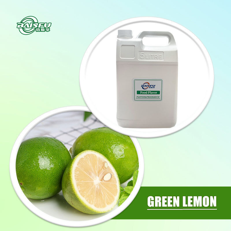 Food Grade Green Lemon Flavor - High Quality Food Flavoring for Beverages & Confectionery