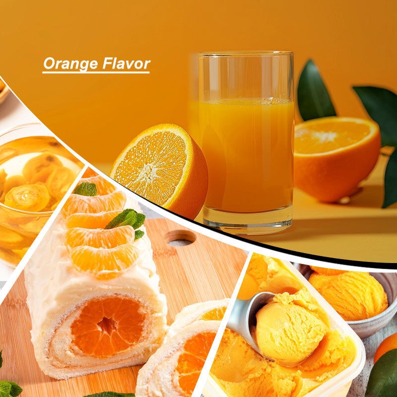 High-Quality Water-Soluble Natural Orange Flavor & Flavoring - Concentrated Liquid for Beverages, Bakery, Confectionery & Dairy Products