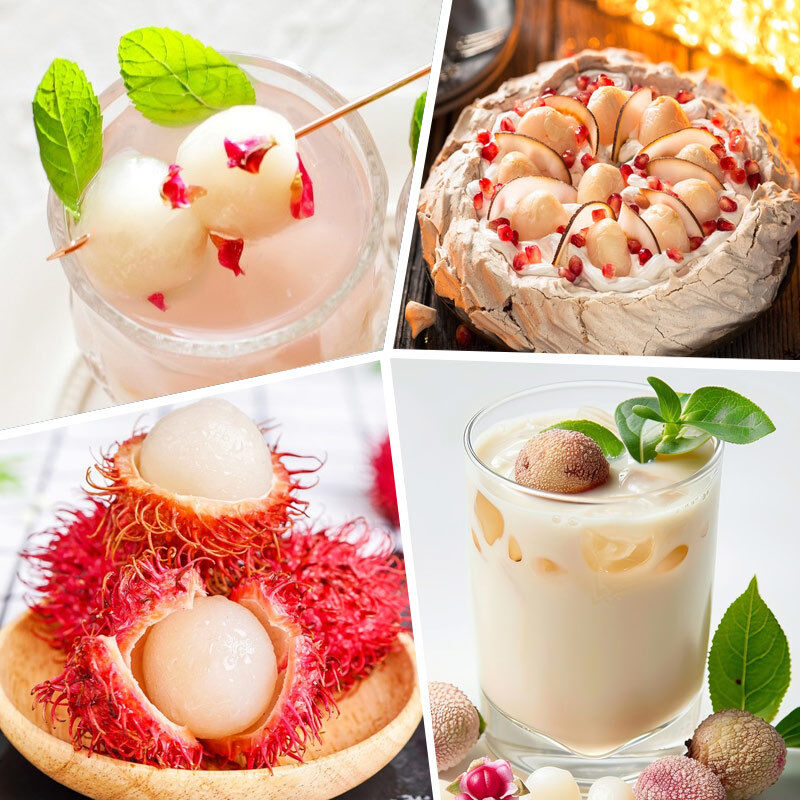 Premium Rambutan Flavor for Tropical Fruit Juice Nectar Drink and Exotic Punch Beverage