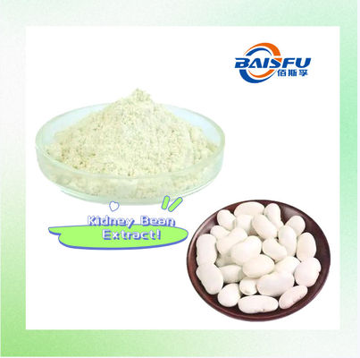 Baisfu hot sell White Kidney Bean Extract white Fine powder α-Amylase Inhibitor use in food and Weight management products